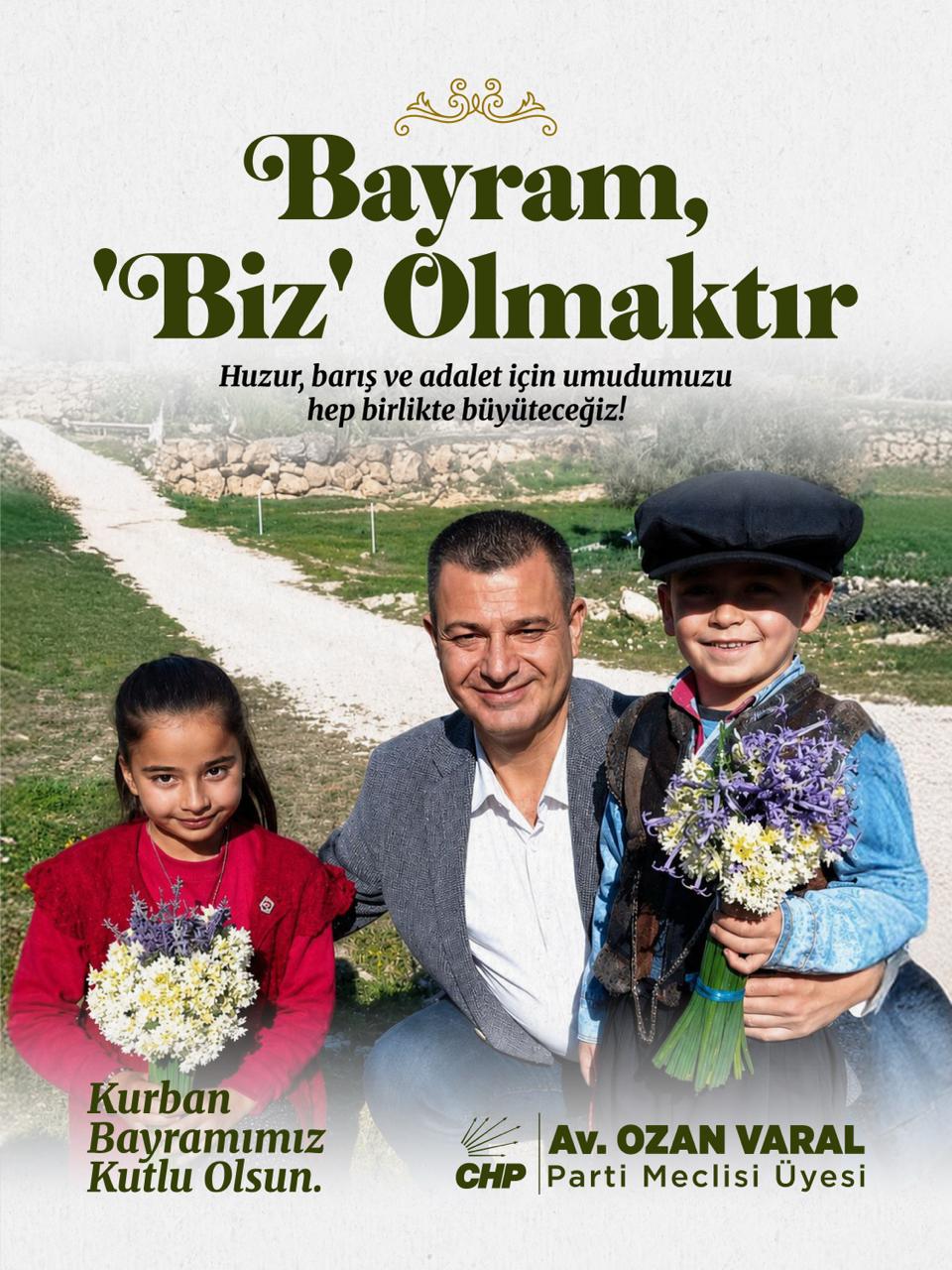 CHP PM ÜYESİ OZAN VARAL: 