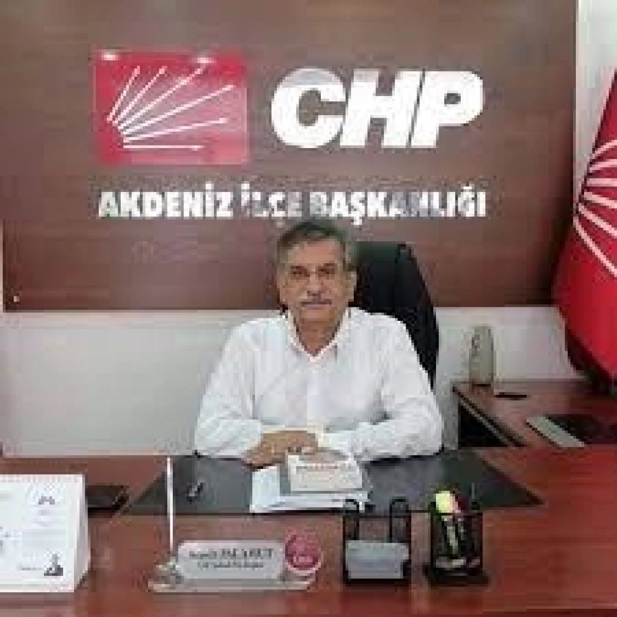 CHP Akdeniz İlçe Başkanı Semih Palamut: